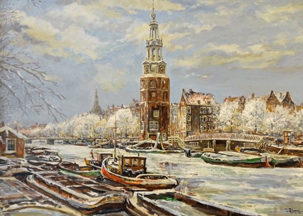 Montelbaana en Oude Schans